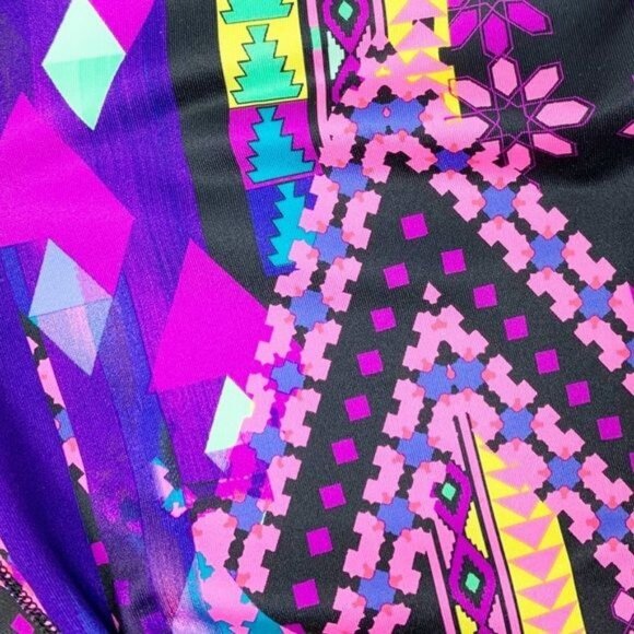 FILA Sport Performance Tribal Colorful Leggings Girls Size Medium (10 - 12) - Picture 10 of 10